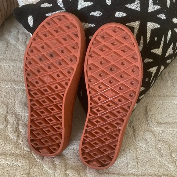 Vans Orange Slip-On Trk Mule- open back - Picture 6 of 8